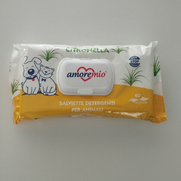 Amore Mio Μαντηλακια Καθαρισμου Citronella (40Pcs)