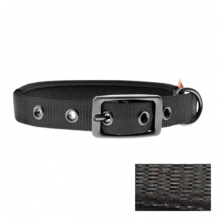FERRIBIELLA COLLAR NYLON PADDED 65X2.5CM BLACK