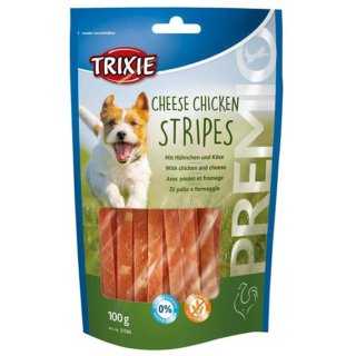TRIXIE ΛΙΧΟΥΔΙΑ PREMIO CHEESE/CHICKEN STRIPES 100GR