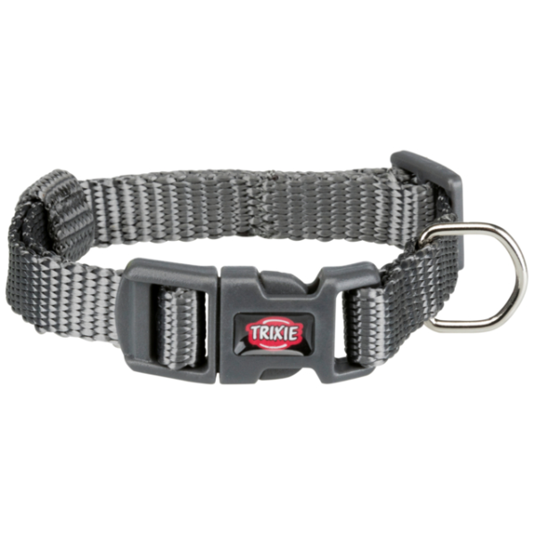 TRIXIE ΠΕΡΙΛΑΙΜΙΟ PREMIUM S/M 30-45CM/15MM GRAPHITE