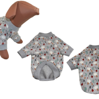 WOOF MODA ΜΠΛΟΥΖΑ DOGS 2 XL 37CM