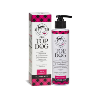 Top Dog Flower Mix Shampoo 250ml