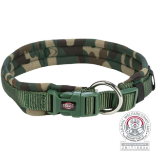 TRIXIE ΠΕΡΙΛΑΙΜΙΟ PREMIUM ΕΠΕΝ L 49-55CM/25MM CAMOUFLAGE