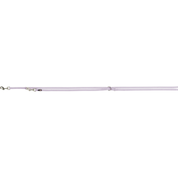 TRIXIE ΟΔΗΓΟΣ PREMIUM ΑΥΞ DOUBLE XS/S 200CM/15MM LILAC