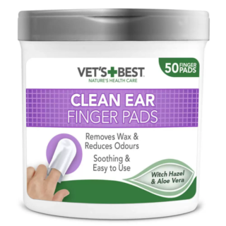 VET'S BEST EAR FINGER WIPES (50PCS)