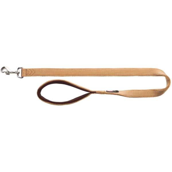 TRIXIE ΟΔΗΓΟΣ PREMIUM M/L 100CM/20MM CARAMEL