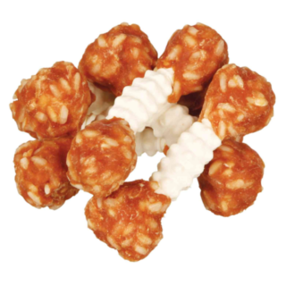 TRIXIE DENTA FUN CHICKEN DUMBELLS (6PCS) 100GR
