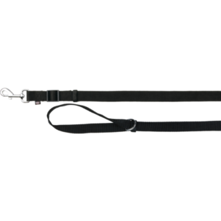 TRIXIE ΟΔΗΓΟΣ NYLON ΑΥΞΟΜΕΙΟΥΜΕΝΟΣ 120-180CM/25MM BLACK