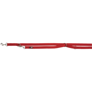 TRIXIE ΟΔΗΓΟΣ PREMIUM ΑΥΞΟΜΕΙΟΥΜΕΝΟΣ DOUBLE XS/S 200CM/15MM RED