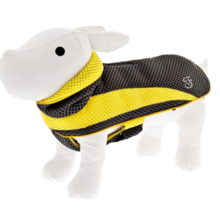 FERRIBIELLA COAT AIR-MESH YELLOW 55CM
