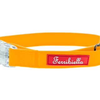 FERRIBIELLA COLLAR FUN FLAT 45-70CM/25MM ORANGE
