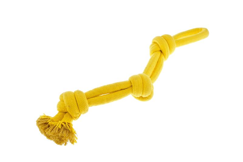 FERRIBIELLA FX YELLOW 3 KNOTS ROPE 53CM