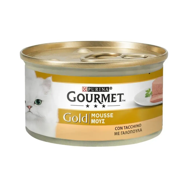 GOURMET GOLD MOUSSE TURKEY 85GR