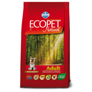 ECOPET NATURAL ADULT MINI 12KG+2KG