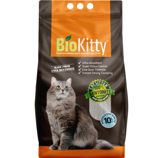 BIOKITTY ΑΜΜΟΣ MARSEILLE SOAP 10LT
