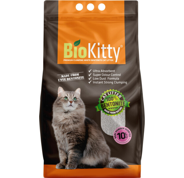 BIOKITTY ΑΜΜΟΣ BABY POWDER 10LT