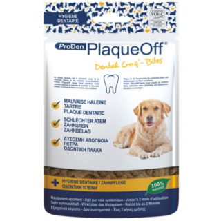 PLAQUE OFF DOG DENTAL CROQUETTE 150GR