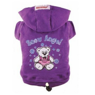 DOGGY DOLLY ΡΟΥΧΟ SNOW ANGEL PURPLE L