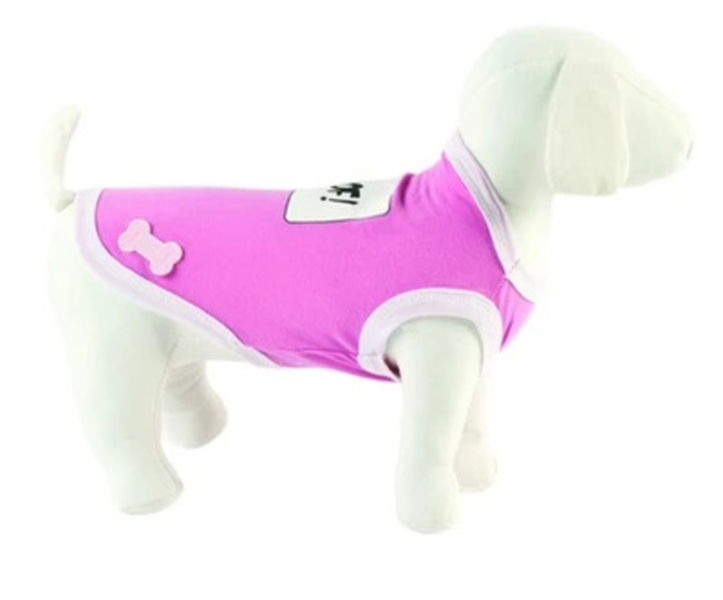 FERRIBIELLA T-SHIRT WOOF PINK 20CM