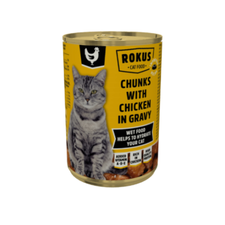 ROKUS CAT CHICKEN 810GR new