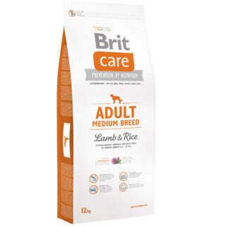 BRIT CARE DOG HYPOALLERGENIC ADULT MEDIUM LAMB 12KG