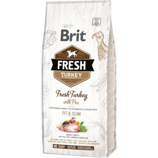 BRIT FRESH TURKEY LIGHT-SENIOR (FIT & SLIM) 12KG