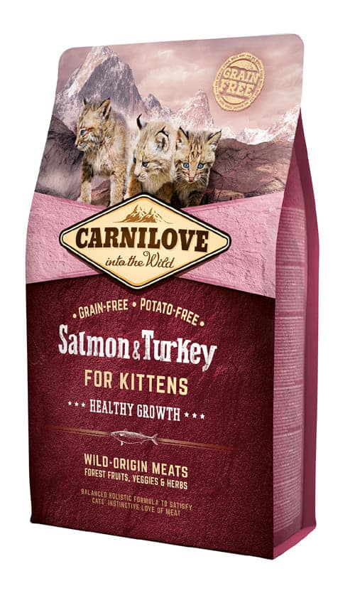 CARNILOVE KITTEN SALMON & TURKEY 2KG