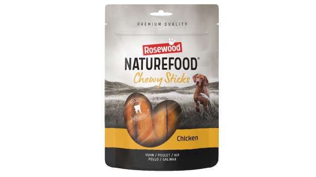 ROSEWOOD NATURE FOOD CHEWY STICKS CHICKEN 100GR