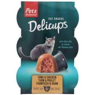 ROSEWOOD DELI CUPS TUNA & CHICKEN 6X22GR