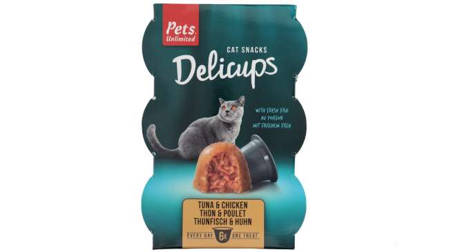ROSEWOOD DELI CUPS TUNA & CHICKEN 6X22GR