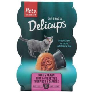 ROSEWOOD DELI CUPS TUNA & PRAWN 6X22GR