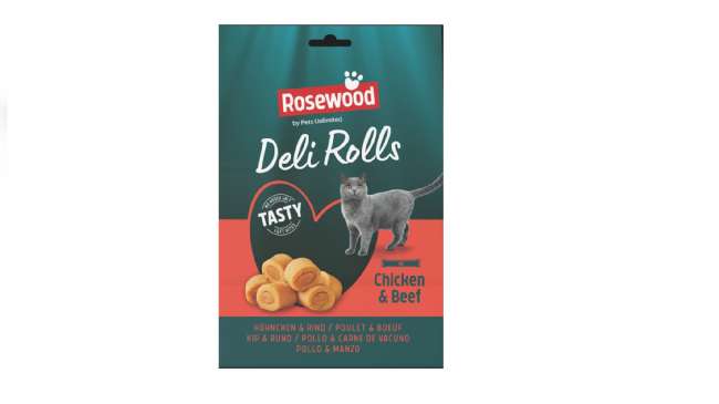 ROSEWOOD DELI ROLLS CHICKEN & BEEF 4X40GR