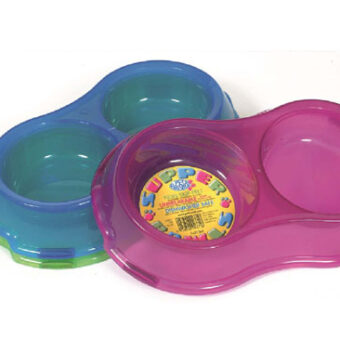 PET BRANDS SUPPER DOUBLE BOWL 2X325ML