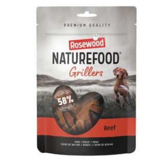 ROSEWOOD NATURE FOOD GRILLERS BEEF 100GR