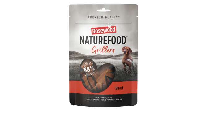 ROSEWOOD NATURE FOOD GRILLERS BEEF 100GR