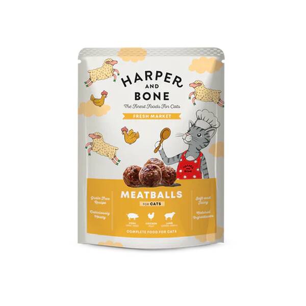 HARPER & BONE MEATBALLS FRESH MARKET 85GR