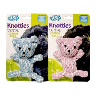 PET BRANDS KNOTTY BEAR PINK