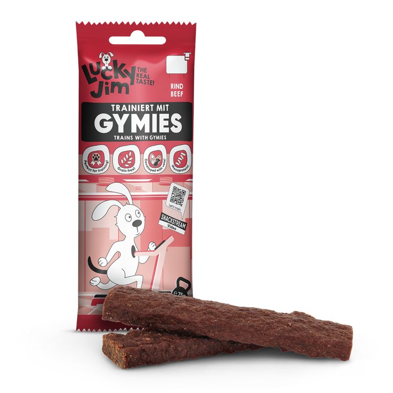 LUCKY JIM GYMIES ΜΠΑΡΑ ΜΕ ΒΟΔΙΝΟ (2ΤΜΧ) 75GR