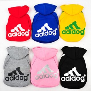 DENIK PET CLOTHES ADIDOG BLACK 4XL 50CM