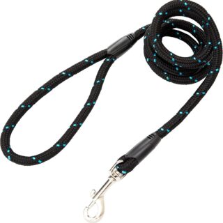 ROSEWOOD ROPE TWIST LEAD BLACK 160CM