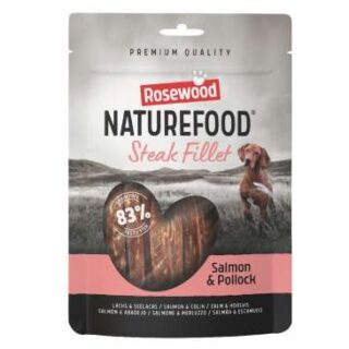 ROSEWOOD NATURE FOOD STEAK FILLET SALMON 100GR