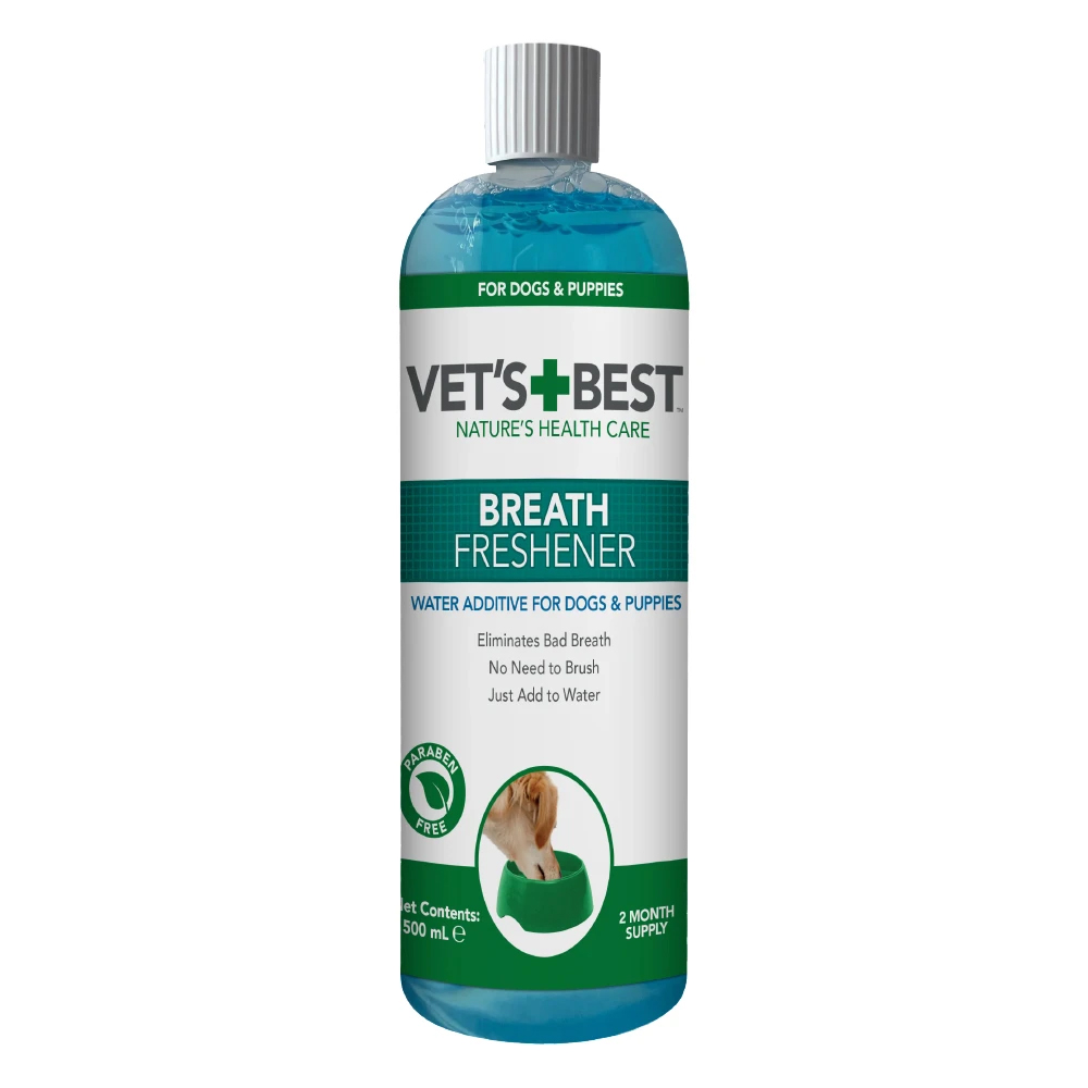 VET'S BEST DENTAL BREATH FRESHNER 500ML