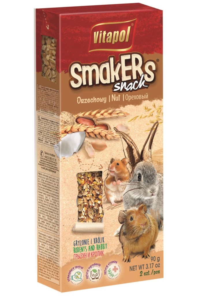 VITAPOL SMAKERS ΤΡΩΚΤΙΚΟ NUTS 90GR (2 PCS)