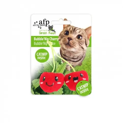 Afp Bubble Nip Cherry With Catnip