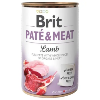 BRIT CARE CAN PATE & MEAT LAMB 800GR