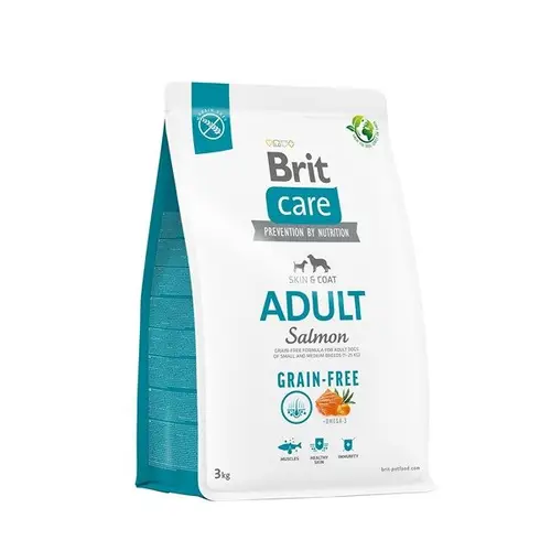 BRIT CARE DOG GF ADULT SALMON 3KG new