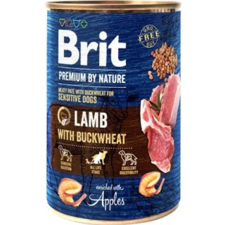 Brit Premium Can Lamb With Buckwheat 800Gr