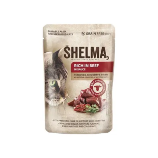 Shelma Pouch Beef 85Gr