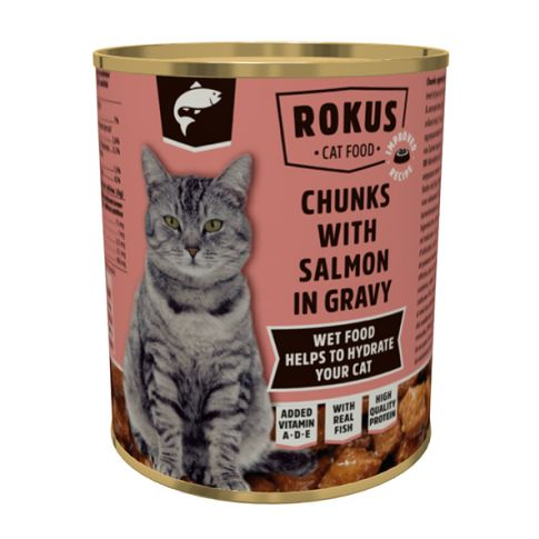 ROKUS CAT SALMON 810GR