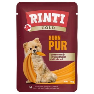 RINTI GOLD GOURMET POUCH PURE CHICKEN 100GR